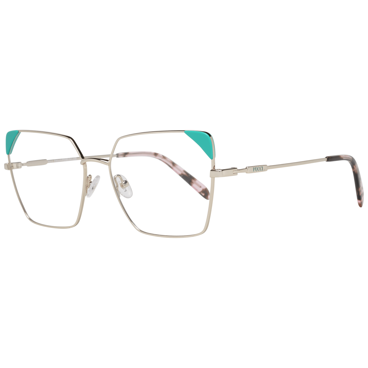 Emilio Pucci Radiant Gold Vollrand-Sonnenbrille für Damen