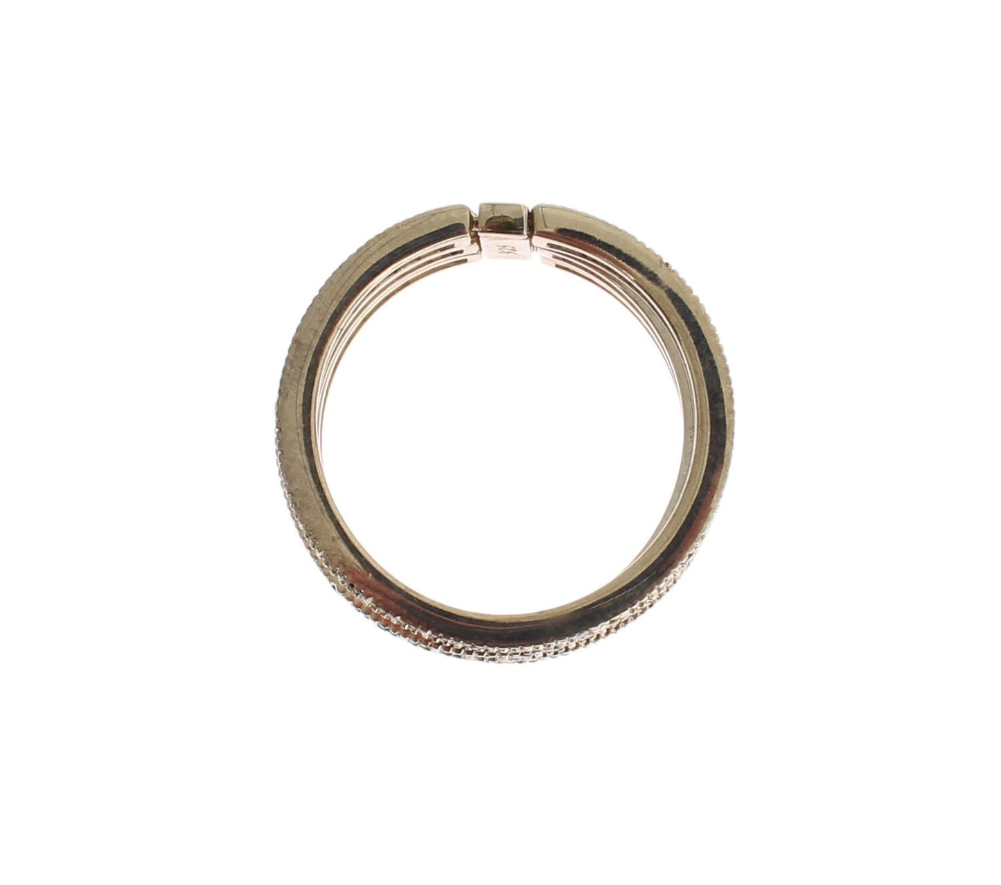 Nialaya Schwarz CZ 925 Sterling Silber Damen Ring
