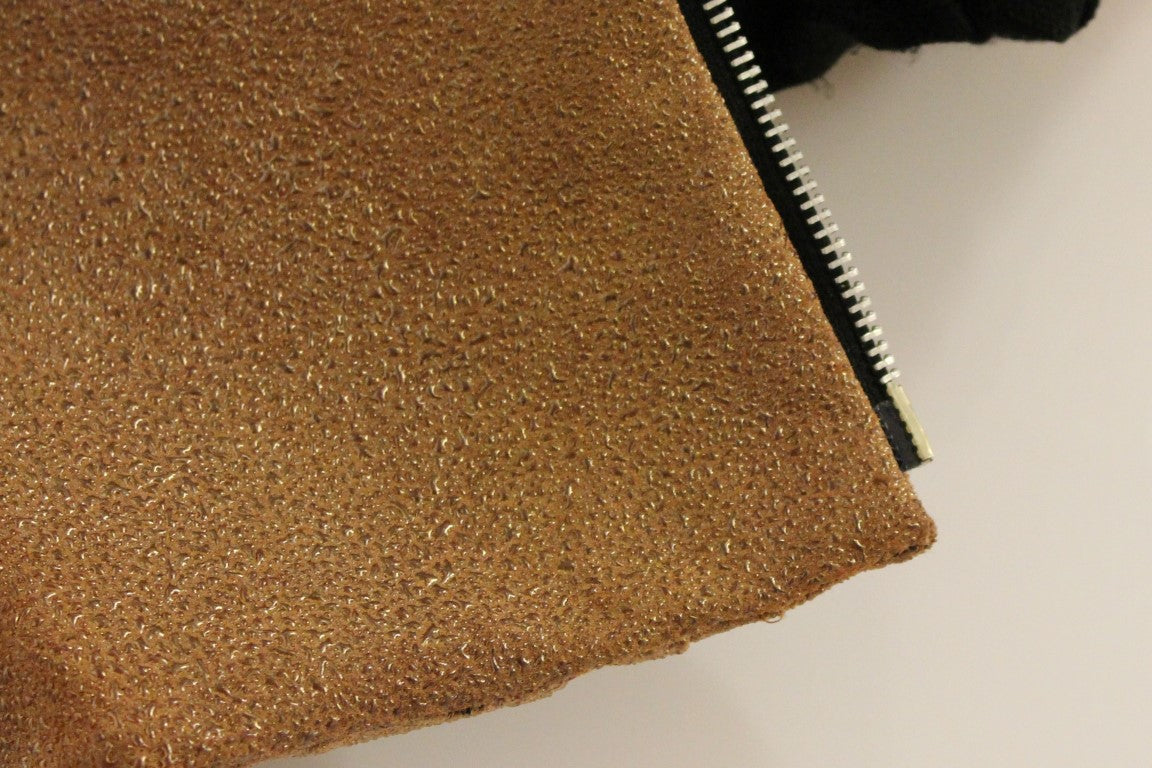 La Maison du Couturier Braune Lederjacke Weste