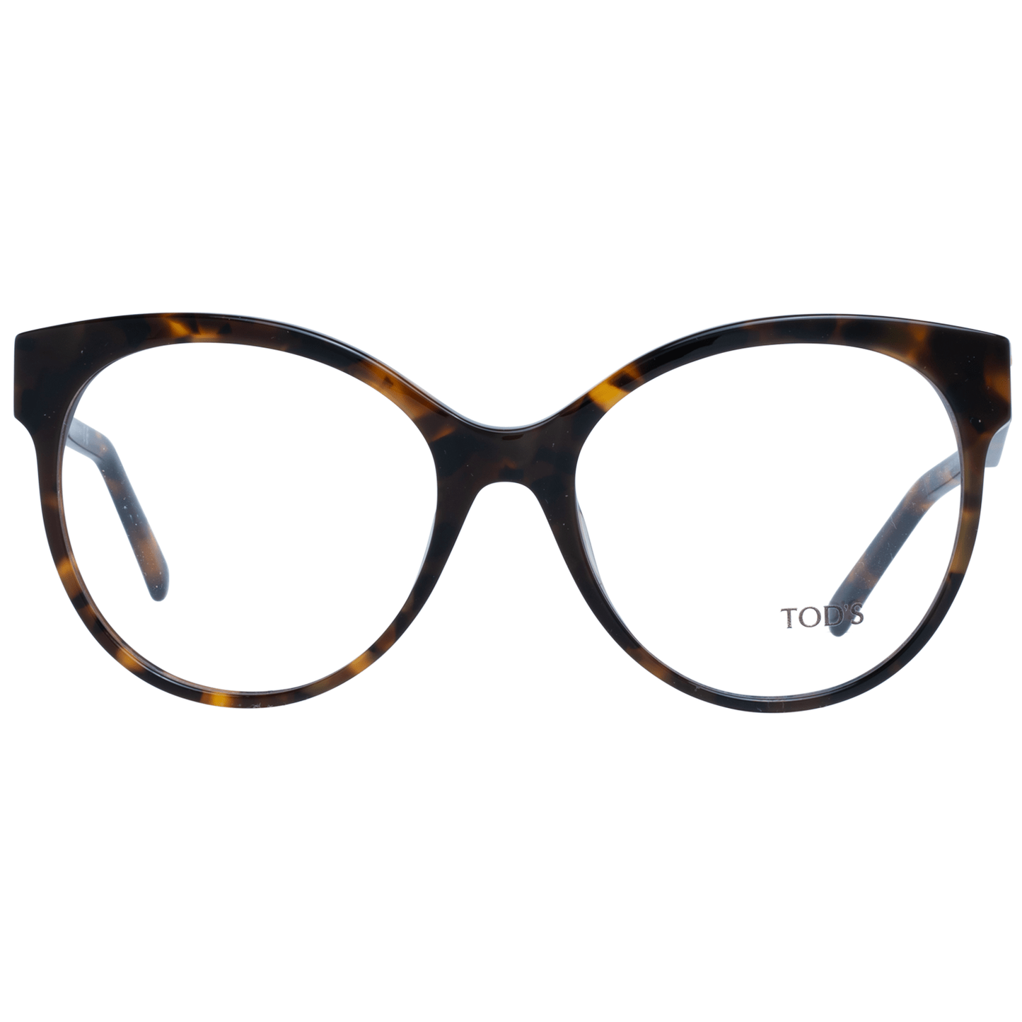 Tod's Schicke braune runde Vollrandbrille für Damen