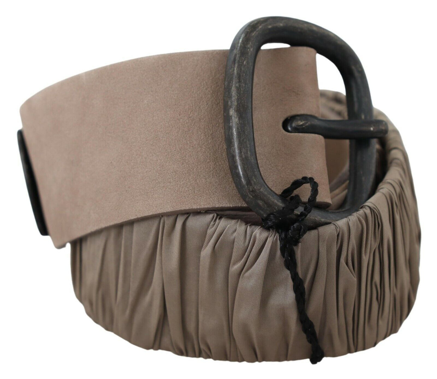 GF Ferre Brauner Gürtel aus massivem Leder mit Metallschnalle