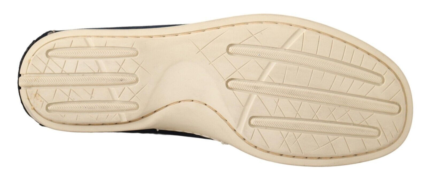 Pollini Blau Wildleder Low Top Mocassin Loafers Casual Männer Schuhe