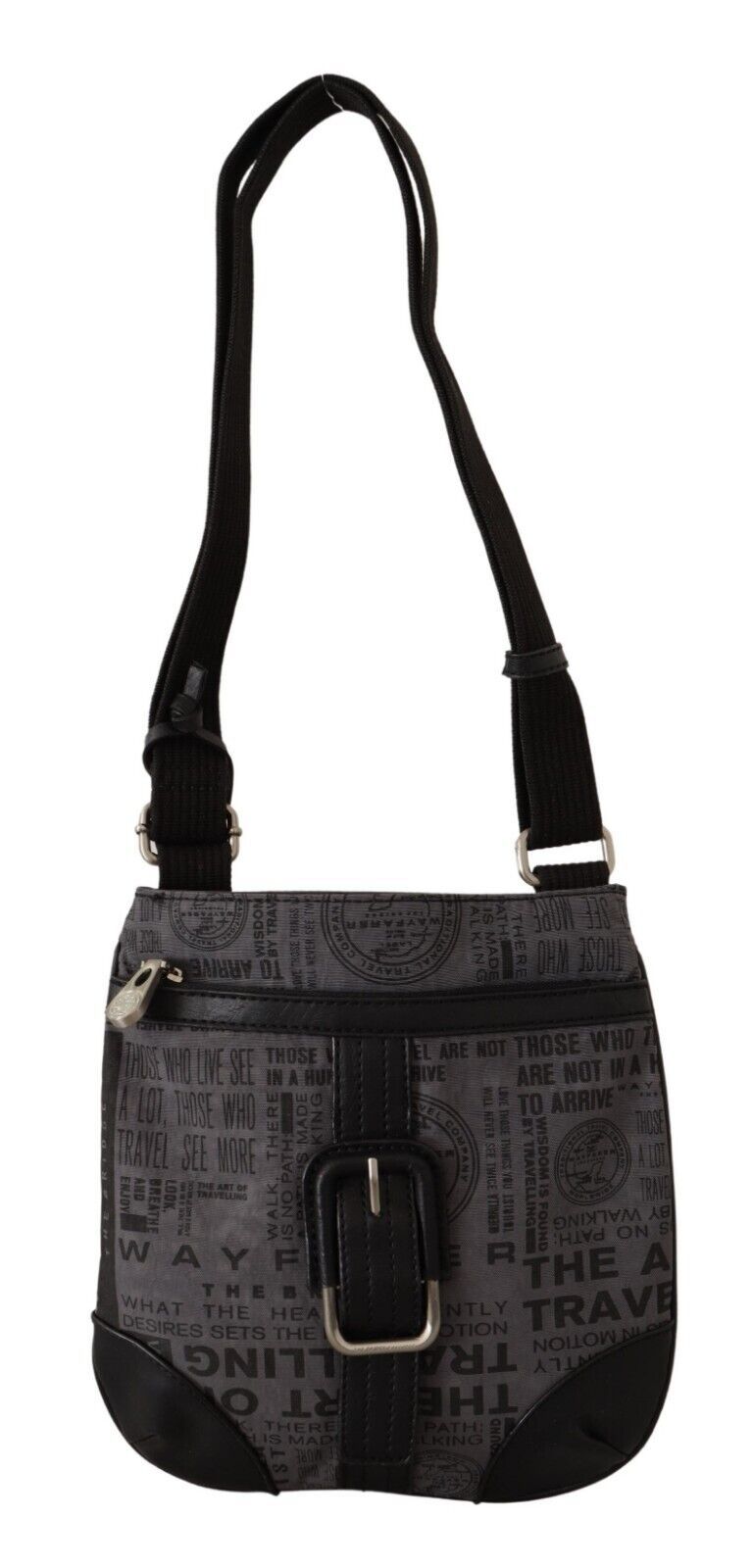 WAYFARER Graue bedruckte Logo-Umhängetasche Crossbody Handtasche