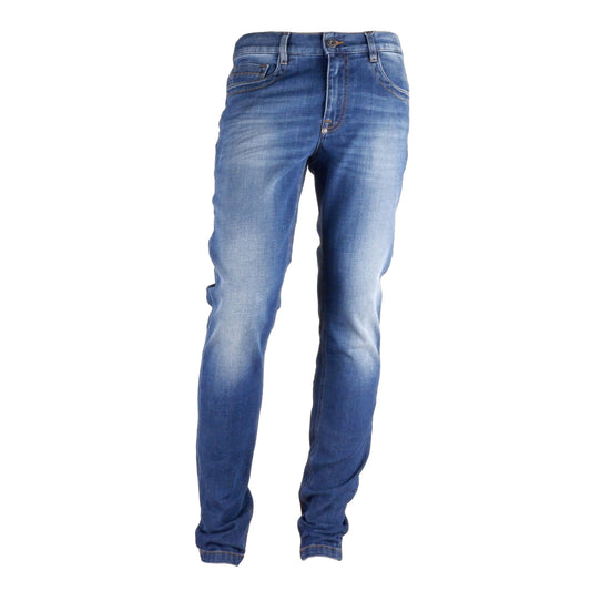 Bikkembergs Blaue Baumwolle Männer Jeans