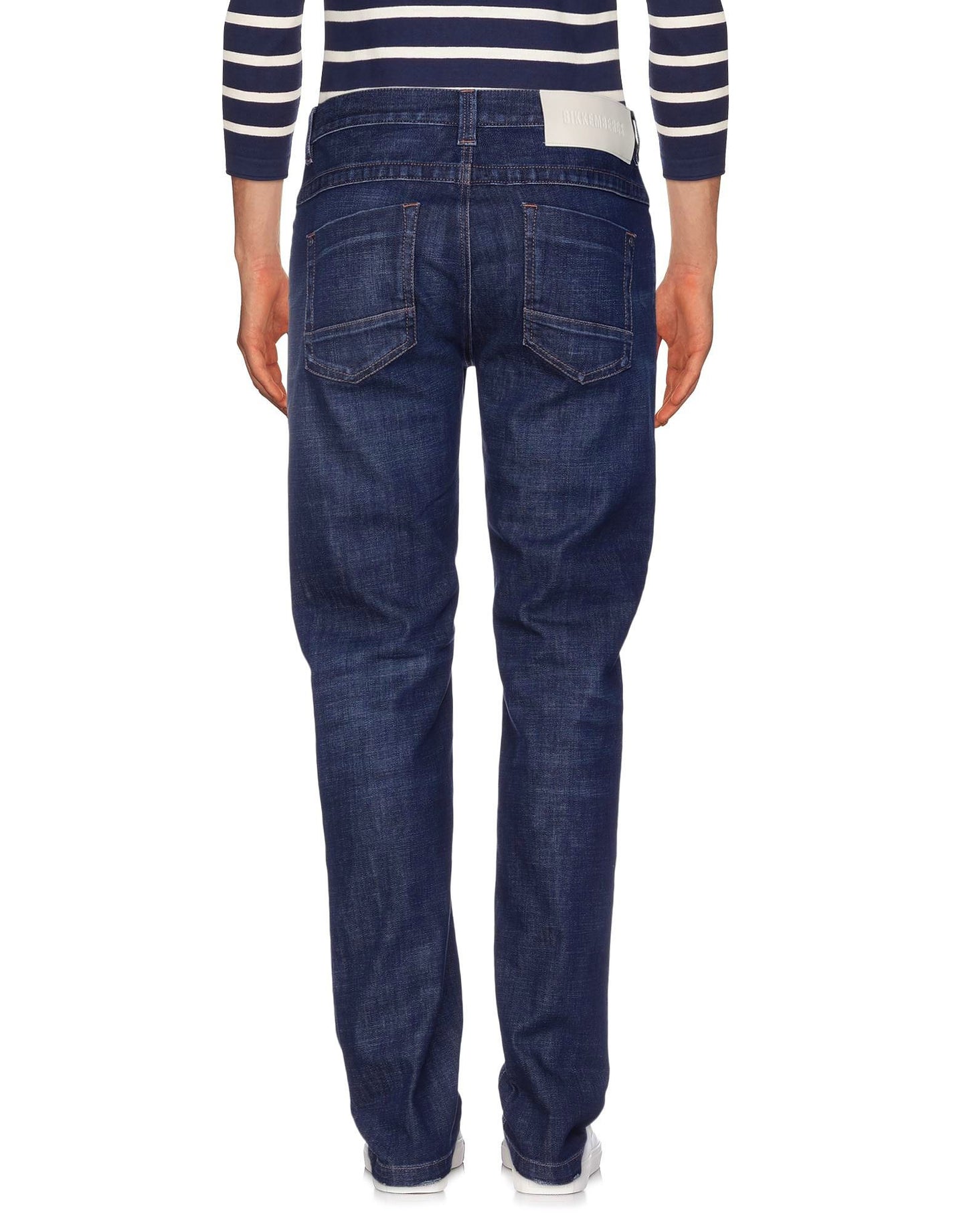 Bikkembergs Blaue Baumwolle Herren Jeans