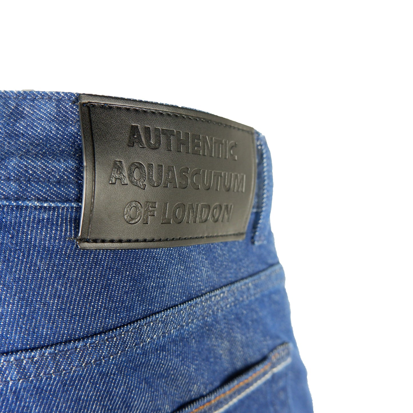 Aquascutum Blaue Baumwolle Männer Jeans