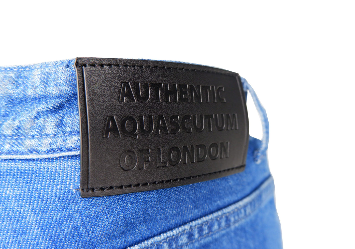 Aquascutum Blaue Baumwolle Männer Jeans