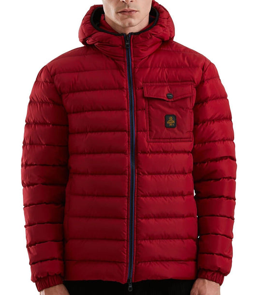 Refrigiwear Rote Nylon Herrenjacke