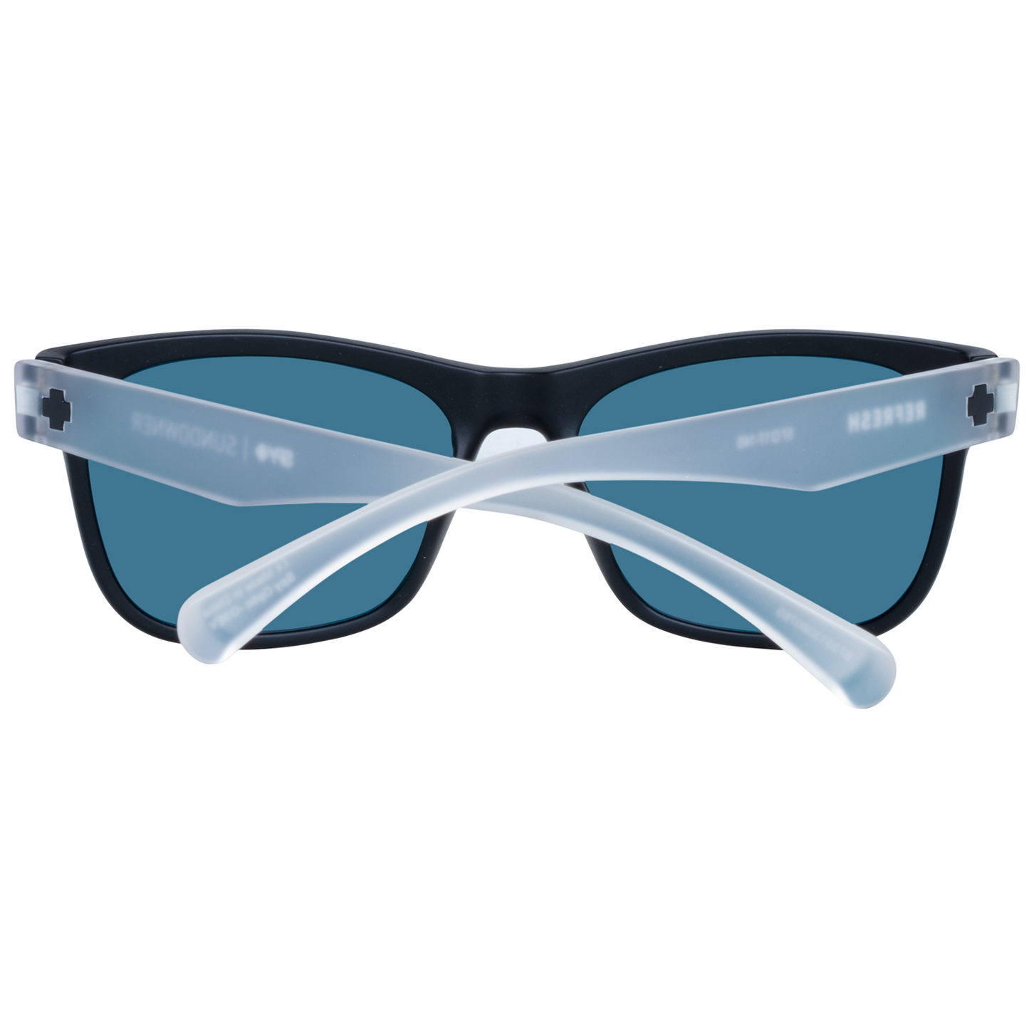 Spy Schwarze Unisex-Sonnenbrille