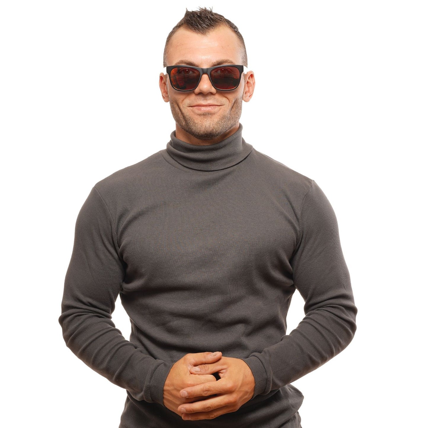 Spy Schwarze Unisex-Sonnenbrille