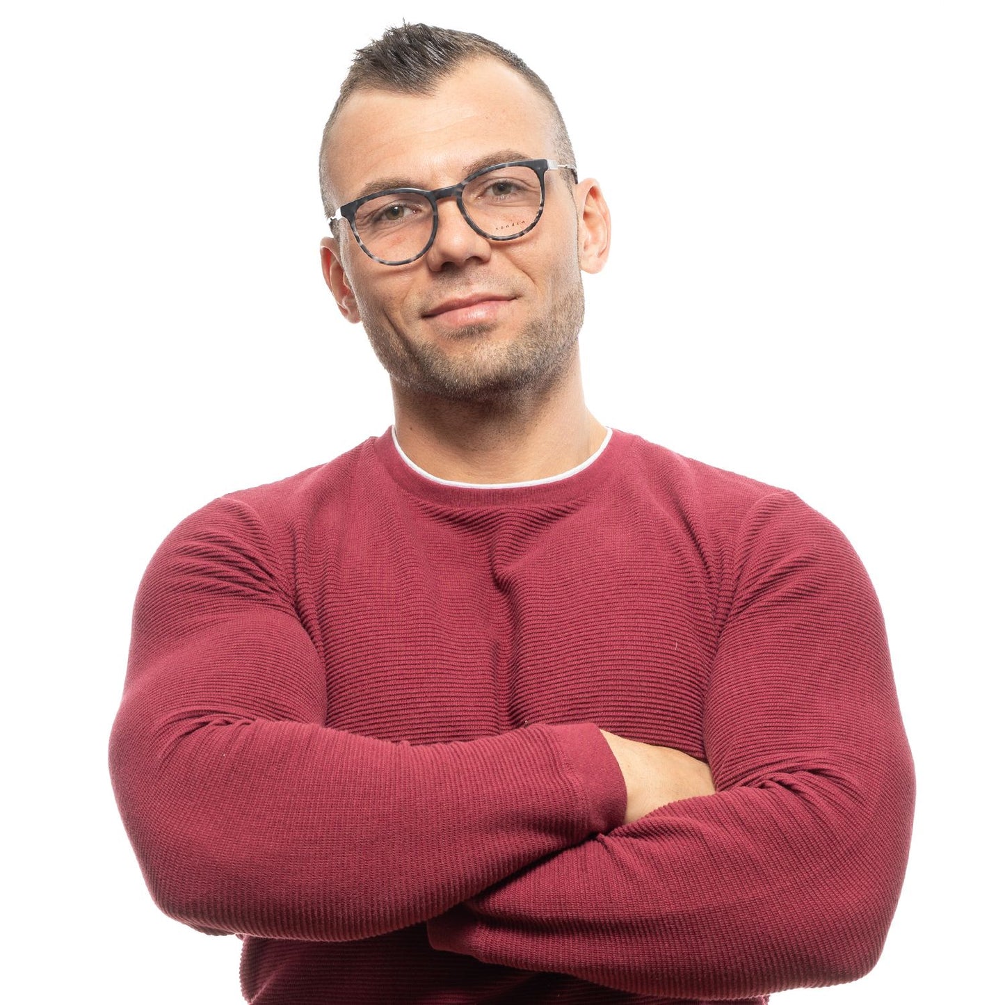 Sandro Graue Männer Optische Brillenfassungen