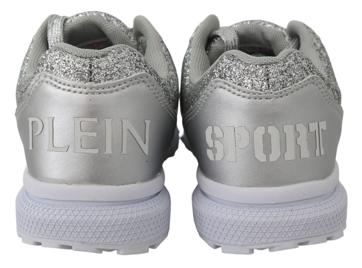 Plein Sport Schicke Silver Runner Jasmines Turnschuhe
