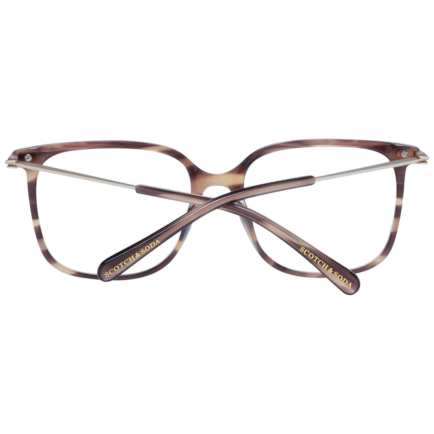 Scotch & Soda Schicke quadratische Acetat-Brillenfassungen