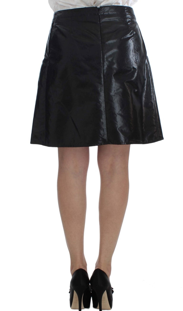 Exte Schwarz Blau Zweiteiliger Anzug Rock &