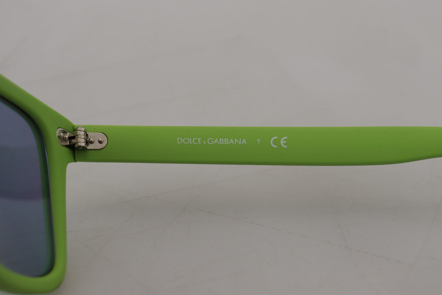 Dolce & Gabbana Grüne Gummi-Vollrandbrille DG6095 Acid-Sonnenbrille