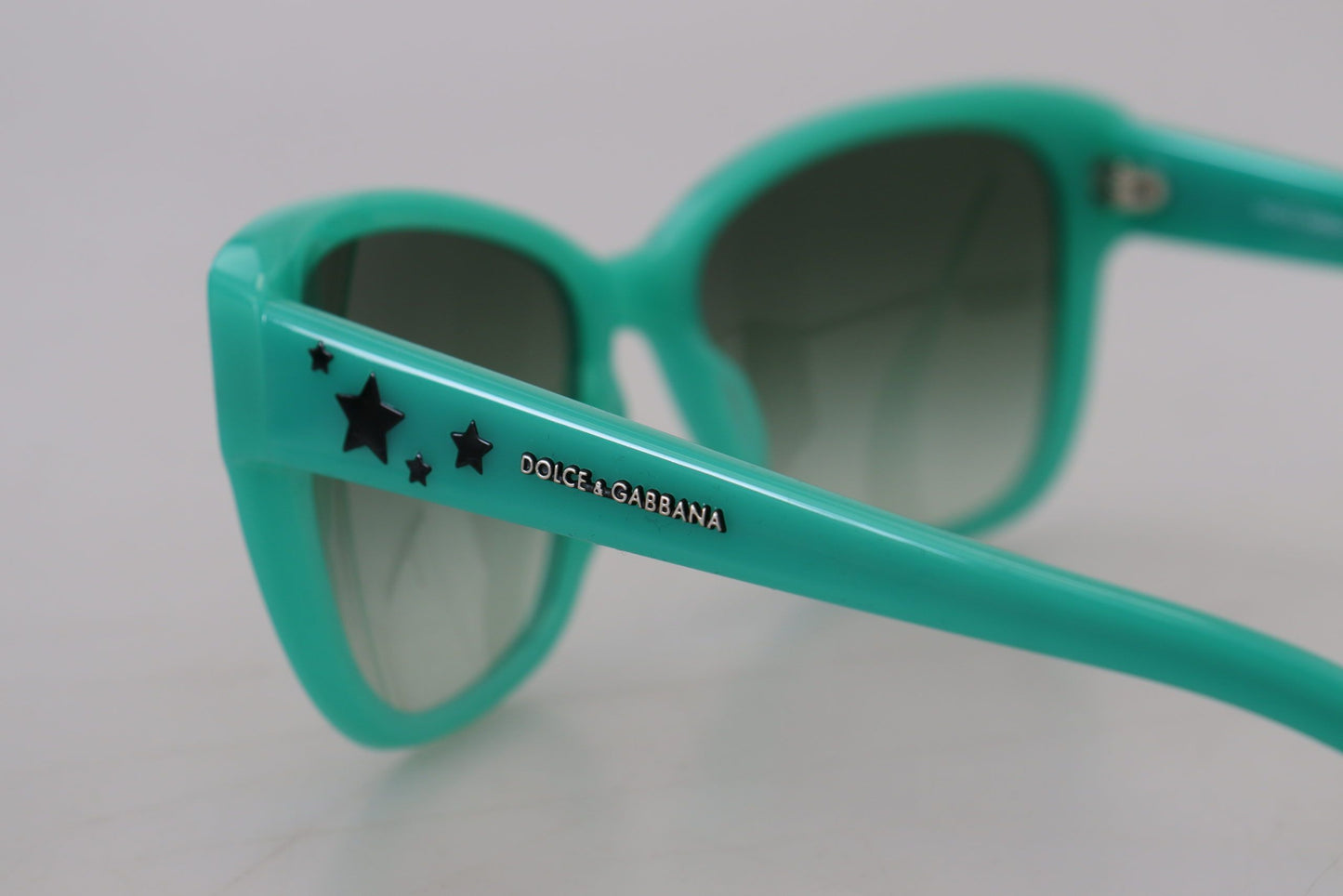 Dolce & Gabbana Grüne Sterne Acetat Square Shades DG4124 Sonnenbrille