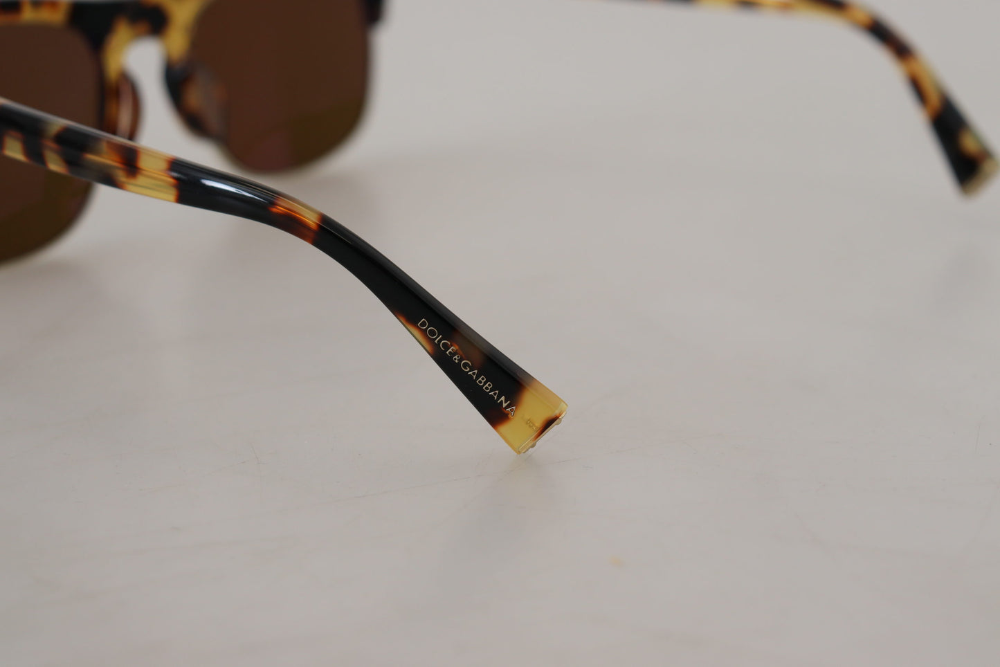 Dolce & Gabbana Goldbraun Azetat Havanna DG430A Sonnenbrille