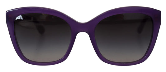 Dolce & Gabbana Violette Acetat-Sonnenbrille mit vollem Rand DG4240