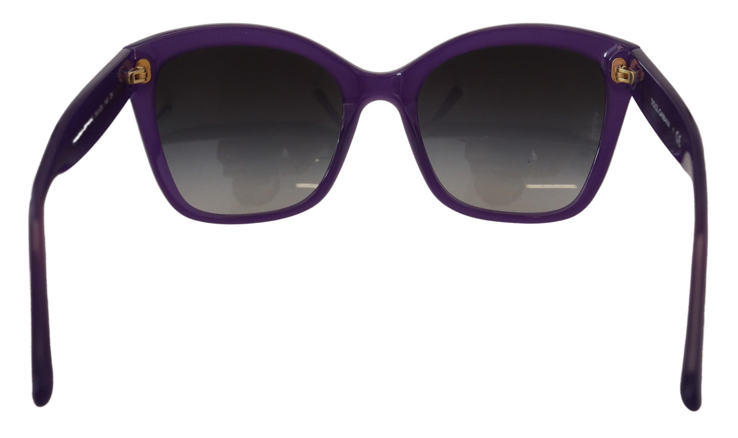 Dolce & Gabbana Violette Acetat-Sonnenbrille mit vollem Rand DG4240