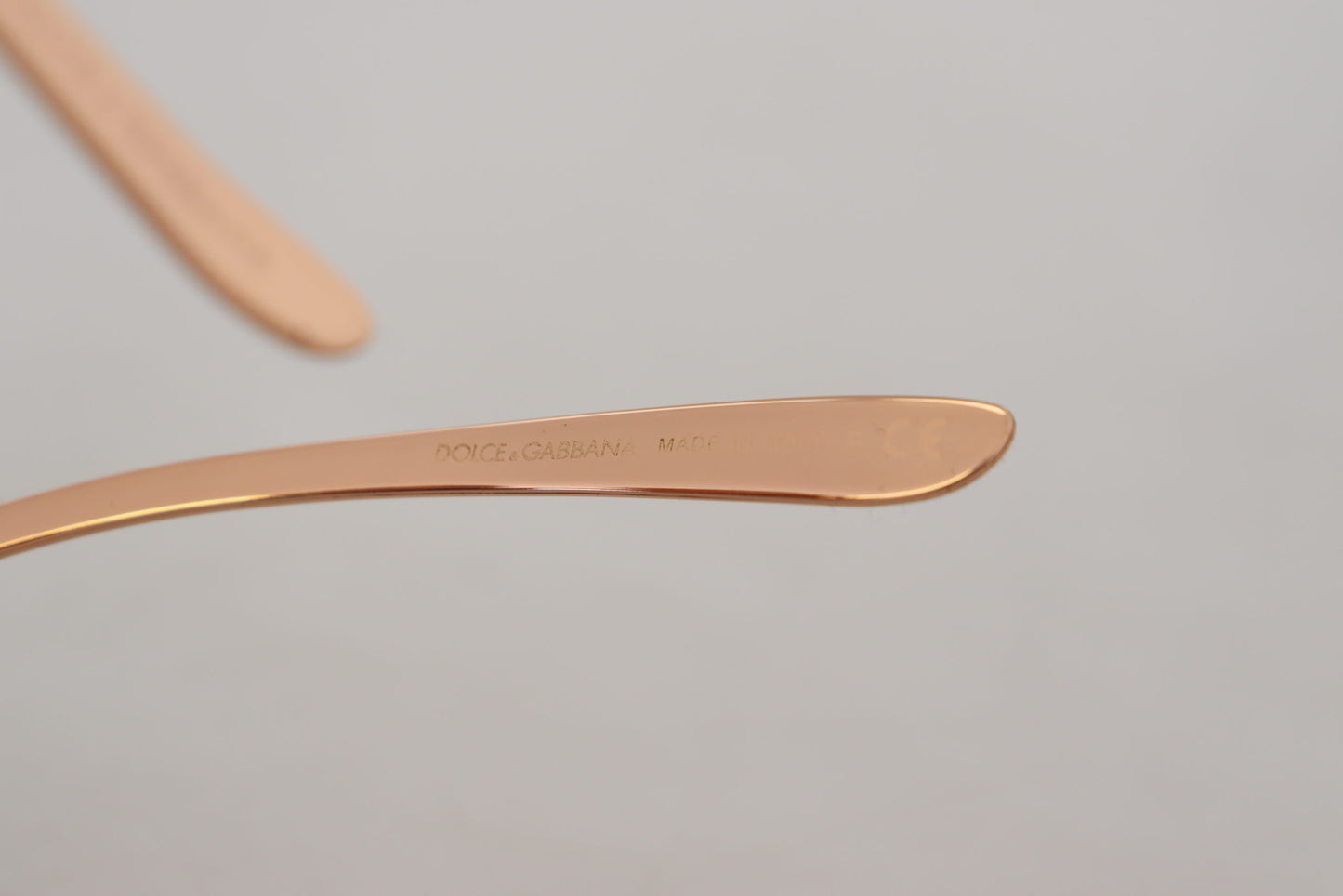 Dolce & Gabbana Rosa Gold Rose Paillettenstickerei DG2202 Sonnenbrille