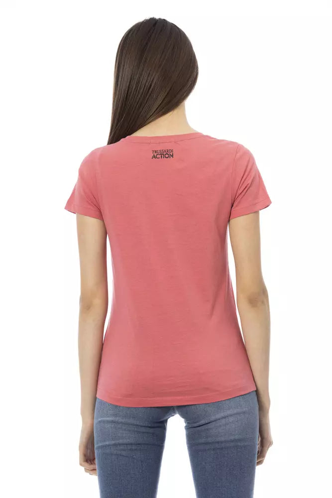 Trussardi Action Multicolor Baumwolle Frauen T-Shirt