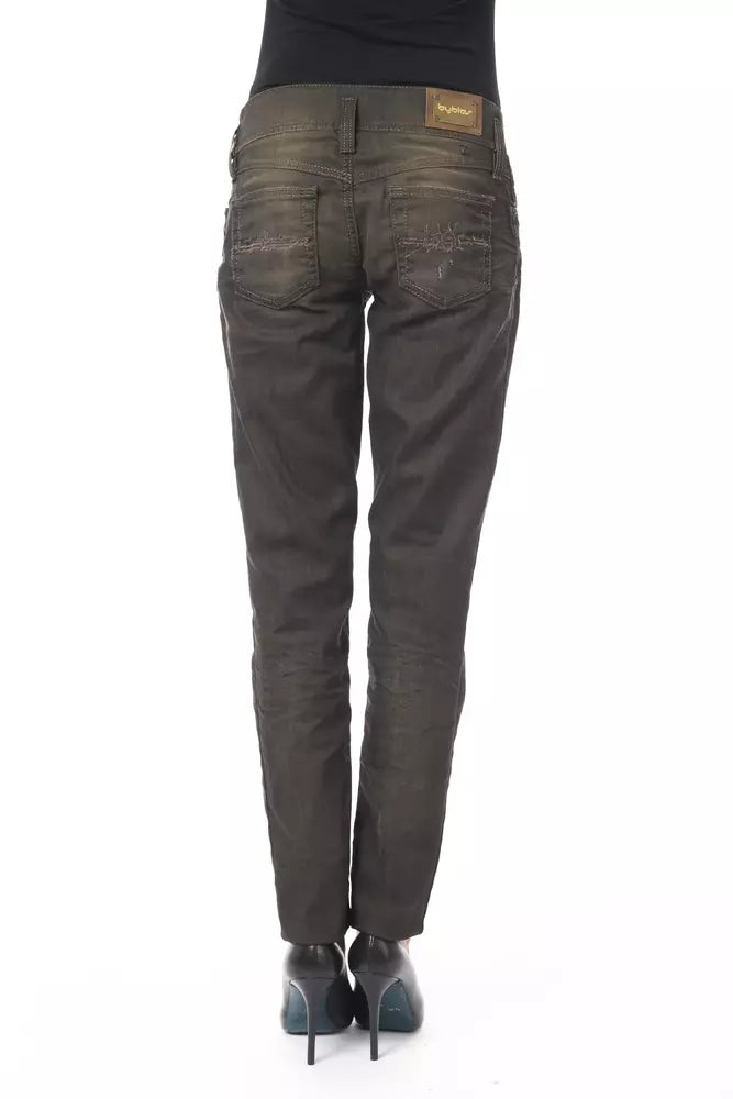 BYBLOS Schwarz Baumwolle Frauen Jeans