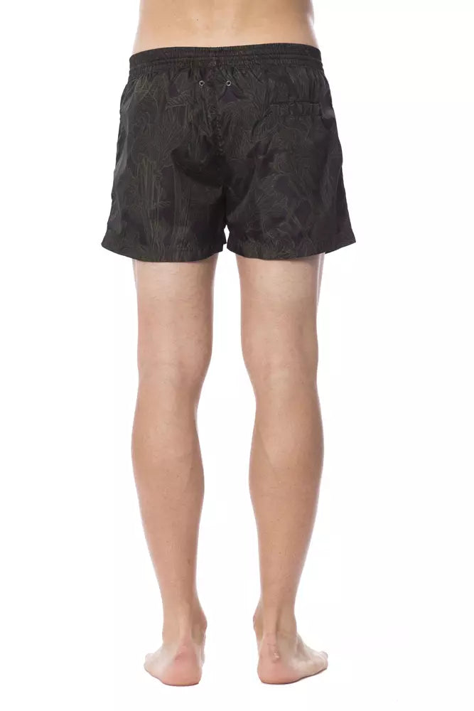 Roberto Cavalli Sport Badehose mit Armeemuster für Herren