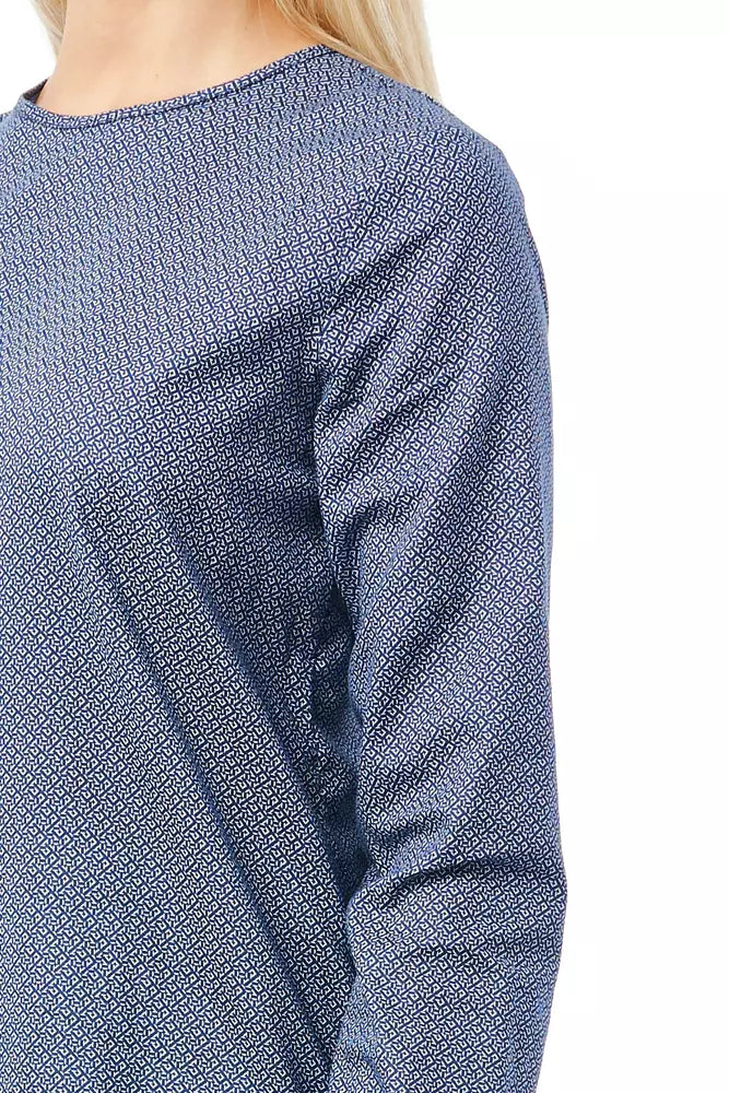 Bagutta Blaue Baumwolle Frauen Bluse