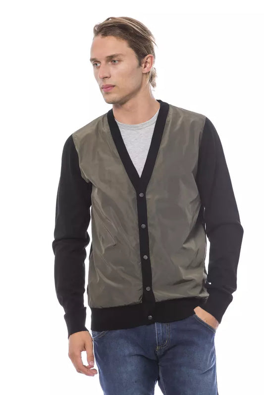 Verri Bunter Woll-Cardigan für Herren