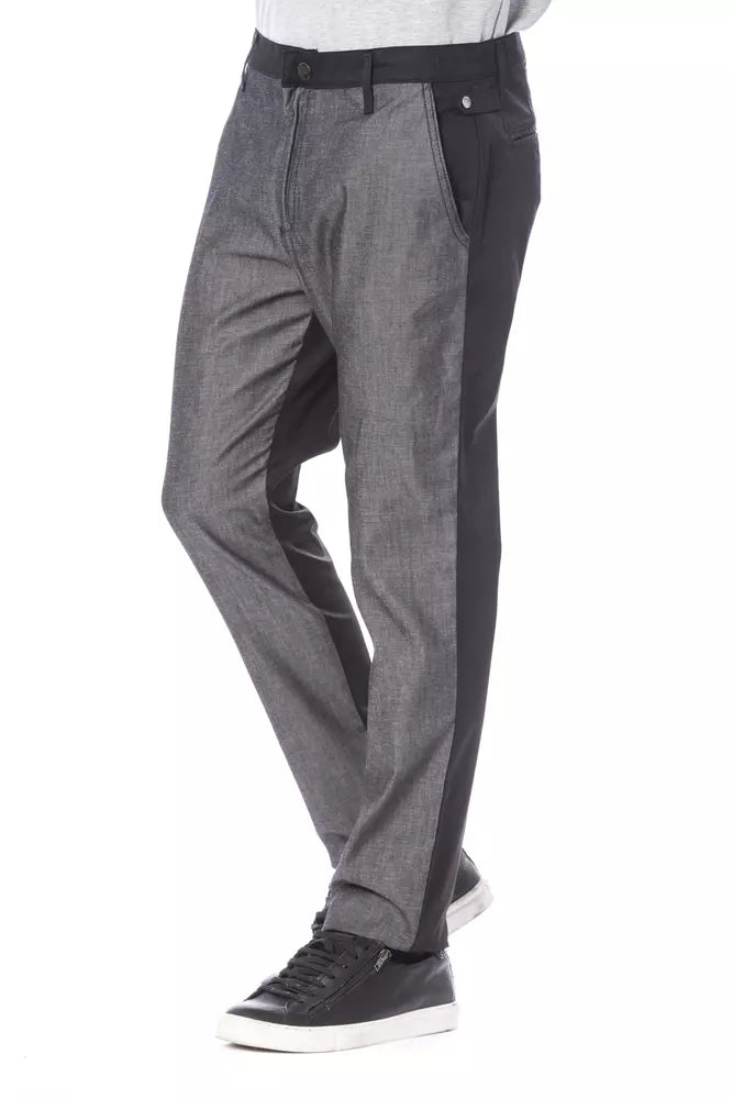 Verri Schwarz Baumwolle Männer Hosen