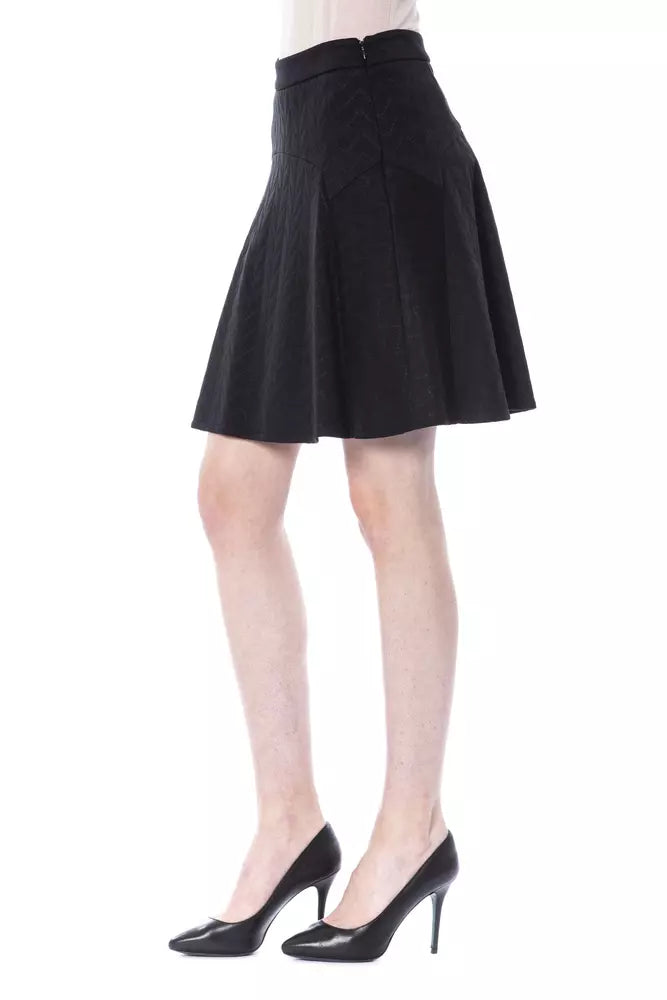 BYBLOS Schwarzer Polyester-Frauen-Rock