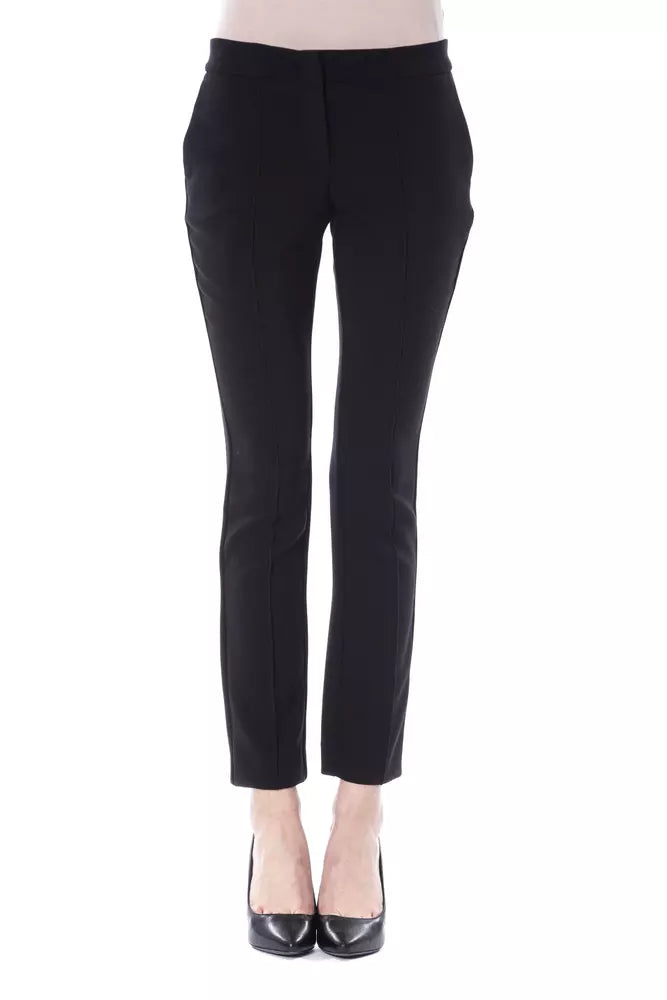 BYBLOS Schwarze Polyester-Hosen für Frauen