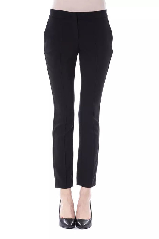 BYBLOS Schwarze Damenhose aus Polyester