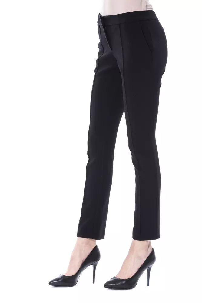 BYBLOS Schwarze Polyester-Hosen für Frauen