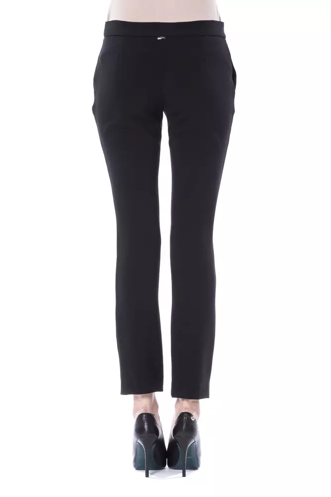 BYBLOS Schwarze Polyester-Hosen für Frauen