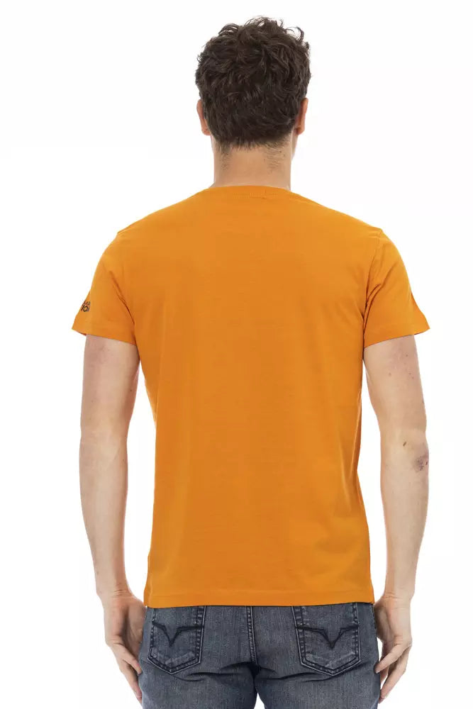 Trussardi Action Oranges Baumwoll-T-Shirt für Herren
