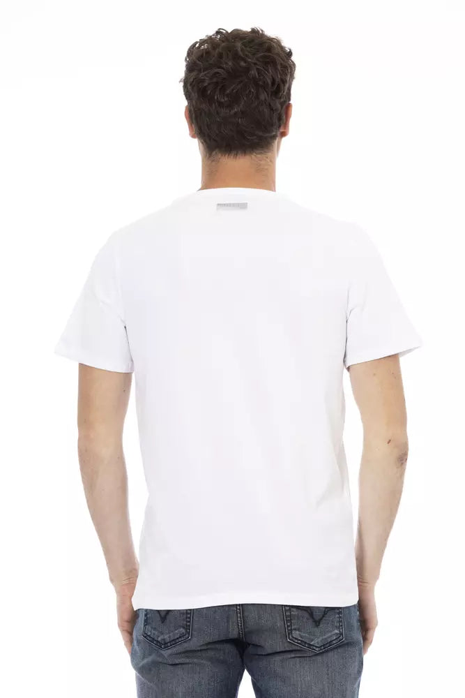 Bikkembergs Weißes Baumwolle Männer T-Shirt