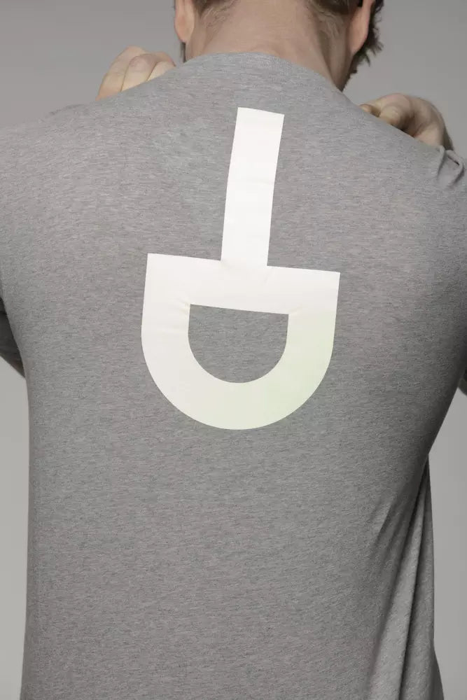 Tond Graues Baumwolle Männer T-Shirt
