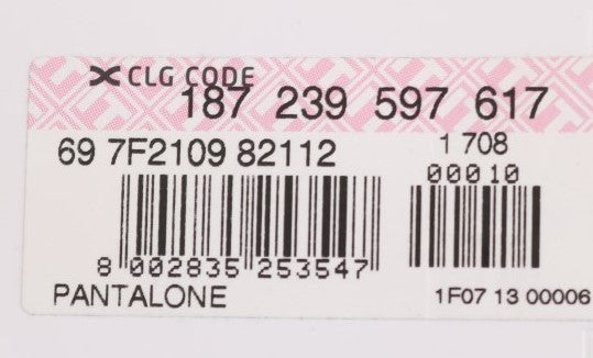 GF Ferre Blaue Baumwoll-Stretch-Chino-Hose