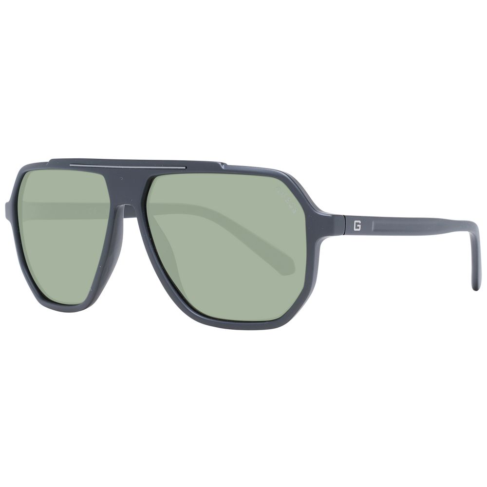 Guess Schwarze Sonnenbrille aus Kunststoff