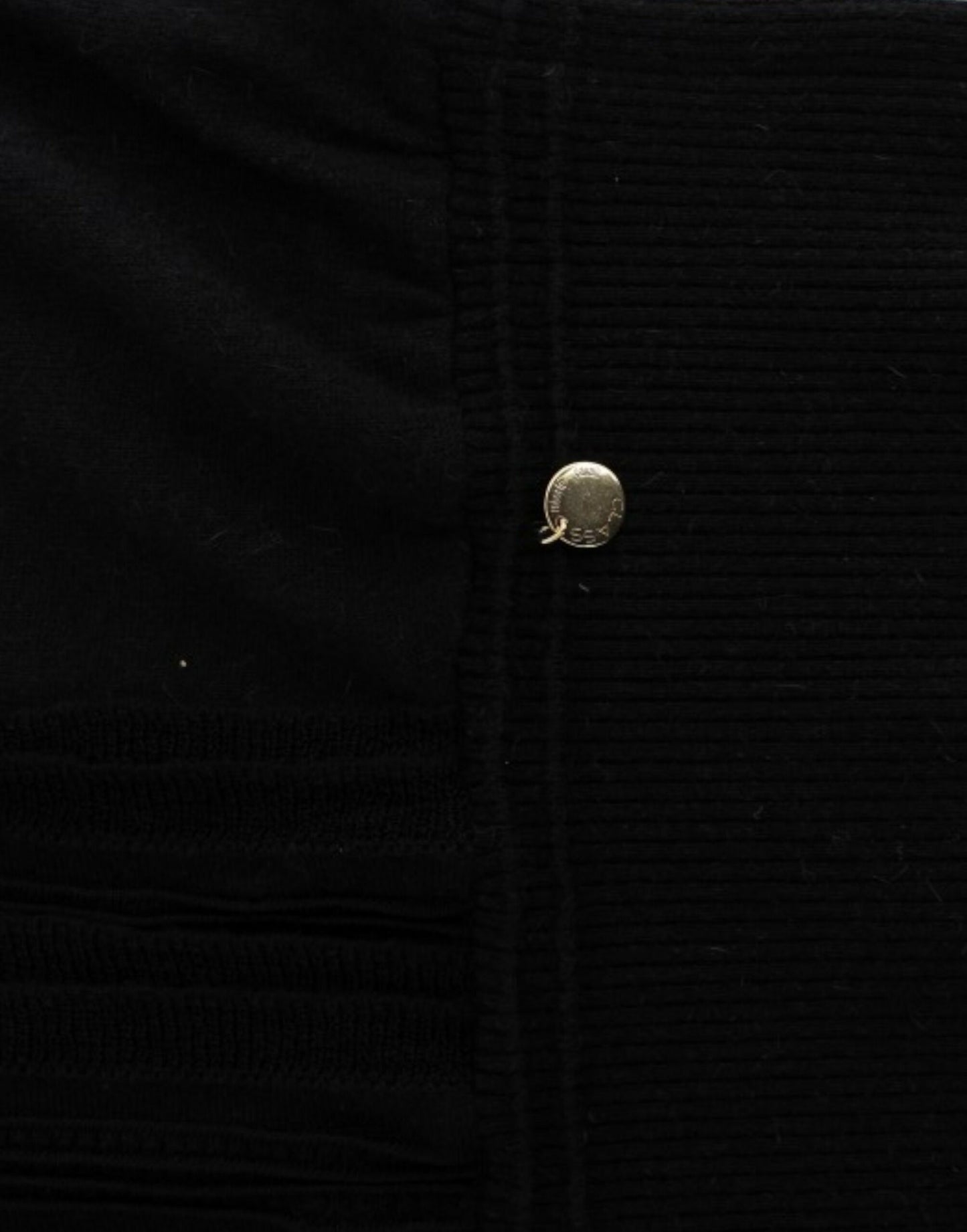 Cavalli Schwarzer kurzärmeliger Pullover