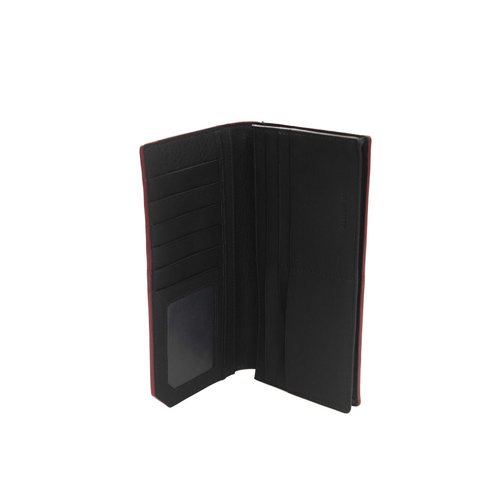 Cerruti 1881 Blaue Herren-Geldbörse aus Kalbsleder