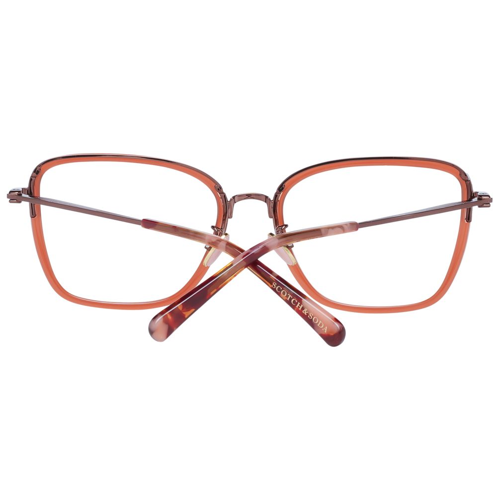 Scotch & Soda Rote Metall- und Kunststoffbrille (Gestelle)