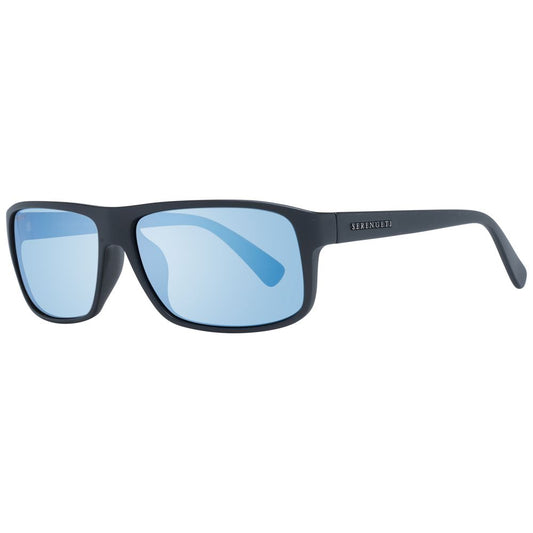 Serengeti Schwarze Sonnenbrille aus Kunststoff