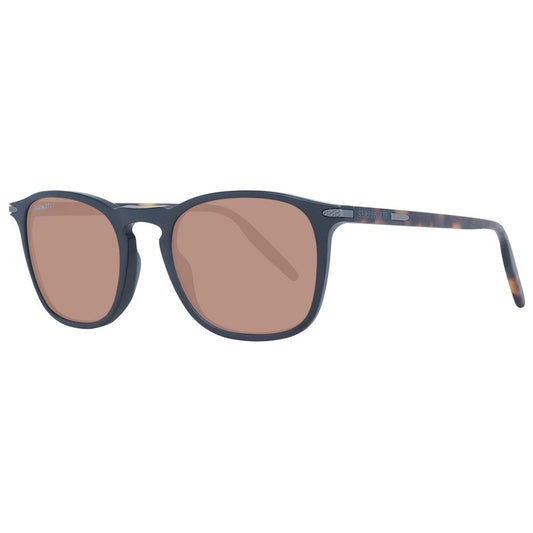 Serengeti Sonnenbrille aus schwarzem Acetat