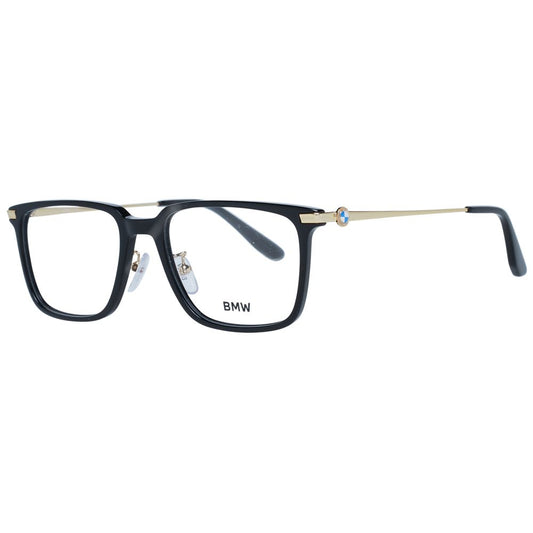 BMW Brille mit schwarzem Metall- und Kunststoffrahmen