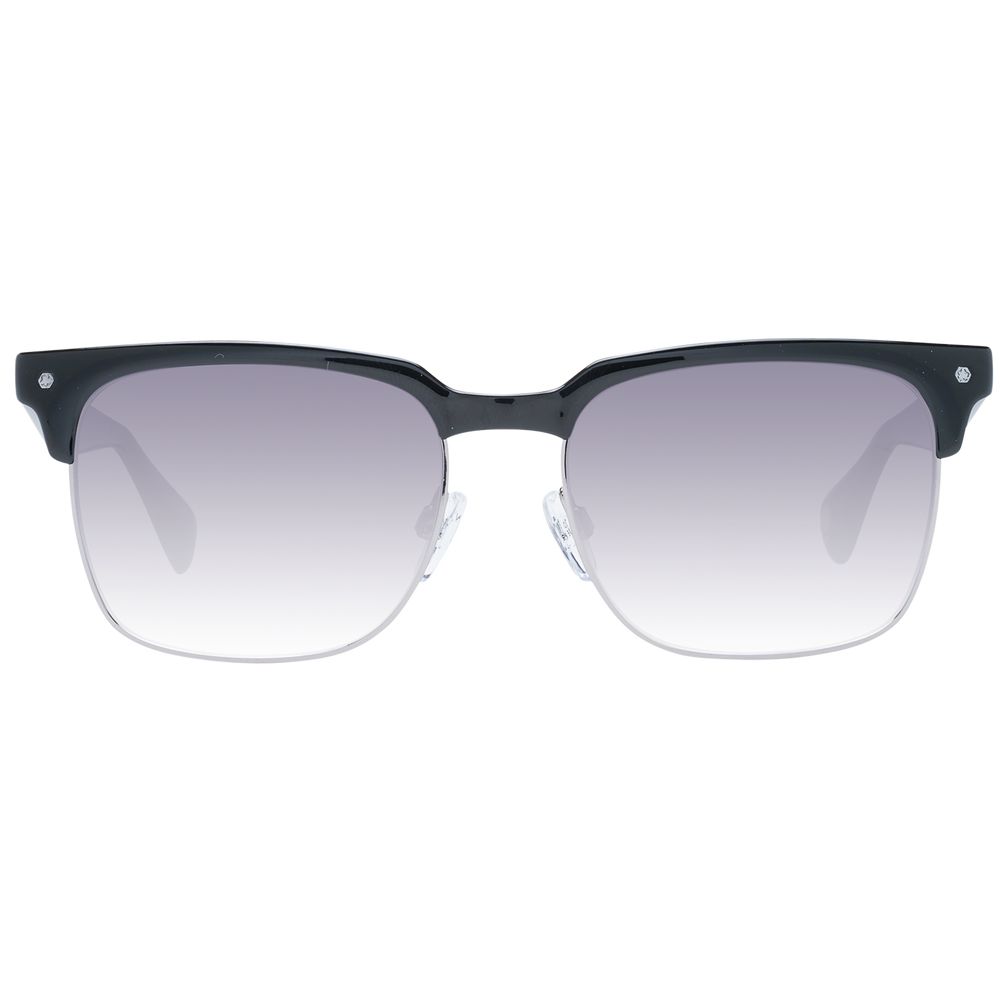 Ted Baker Schwarze Sonnenbrille aus Acetat & Metall