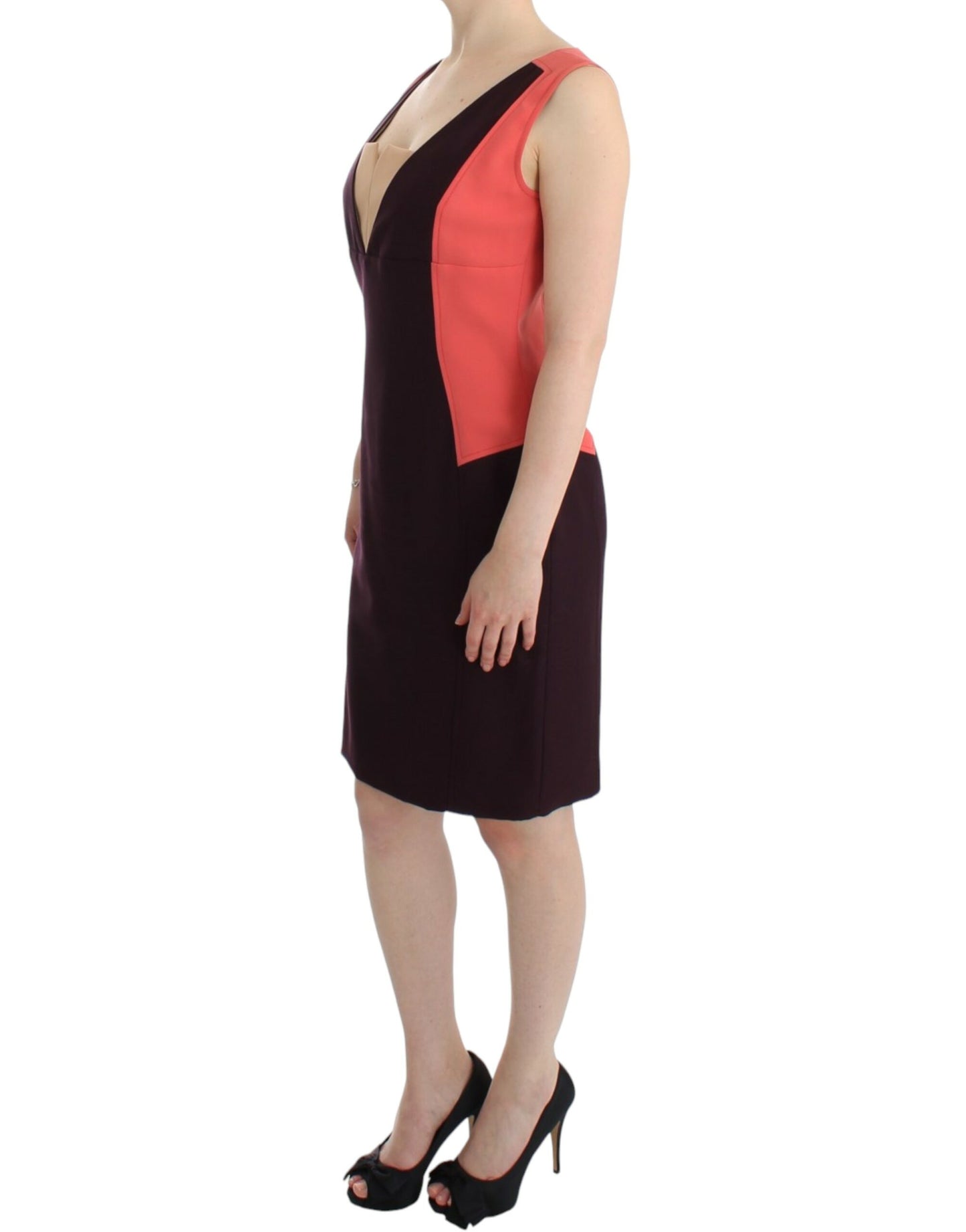 CO|TE Multicolor Plando Bleistiftkleid