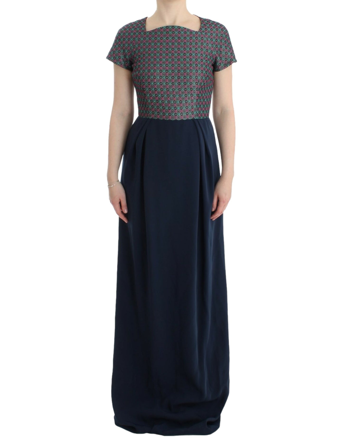 CO|TE Kurzärmeliges Kleid Doris in Multicolor