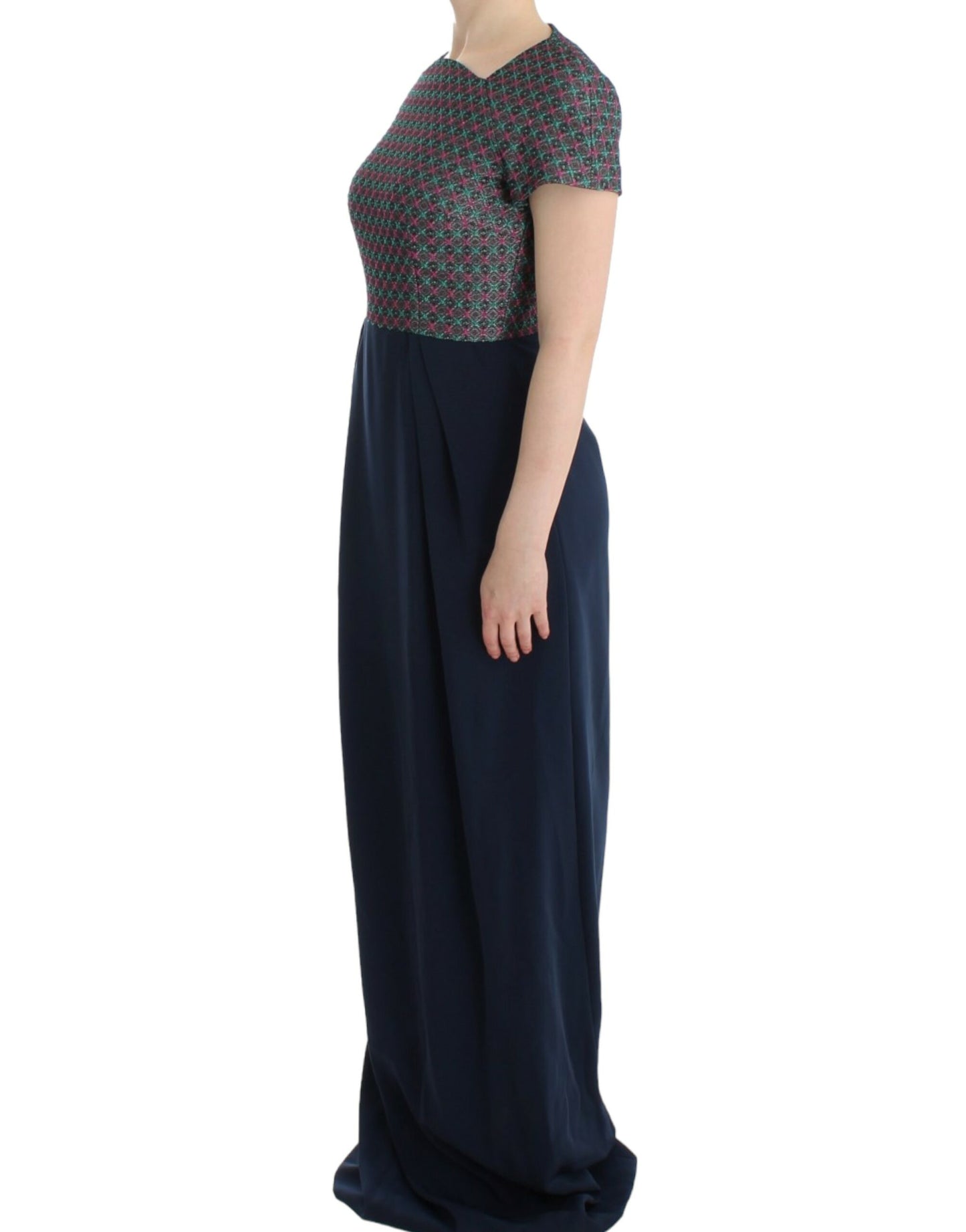CO|TE Kurzärmeliges Kleid Doris in Multicolor